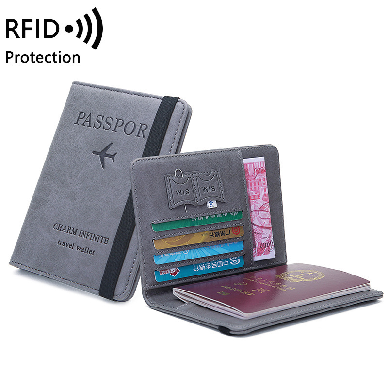 Travel Accessories Wallet - Etui na paszport ze skóry PU
