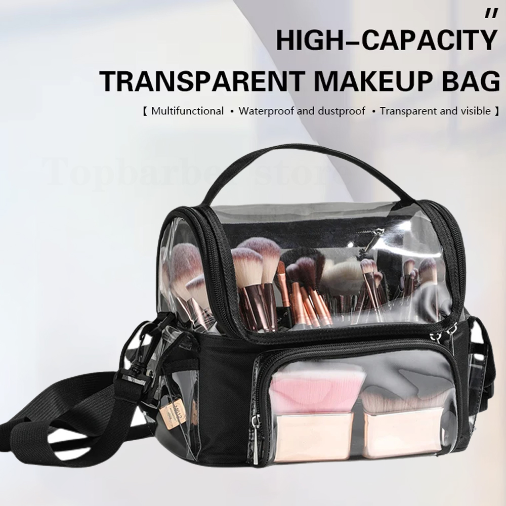 Travel Accessories Organizer Bag - Plecak z uchwytem na pędzle do