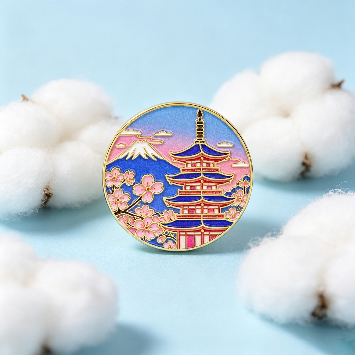 Emaliowana przypinka z motywem – Travel Accessories Jewelry recenzja i cena