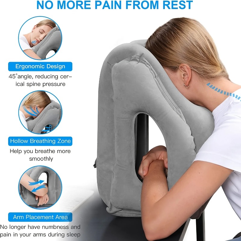 Nadmuchiwane poduszki podróżne – Travel Accessories Long Flight recenzja i cena