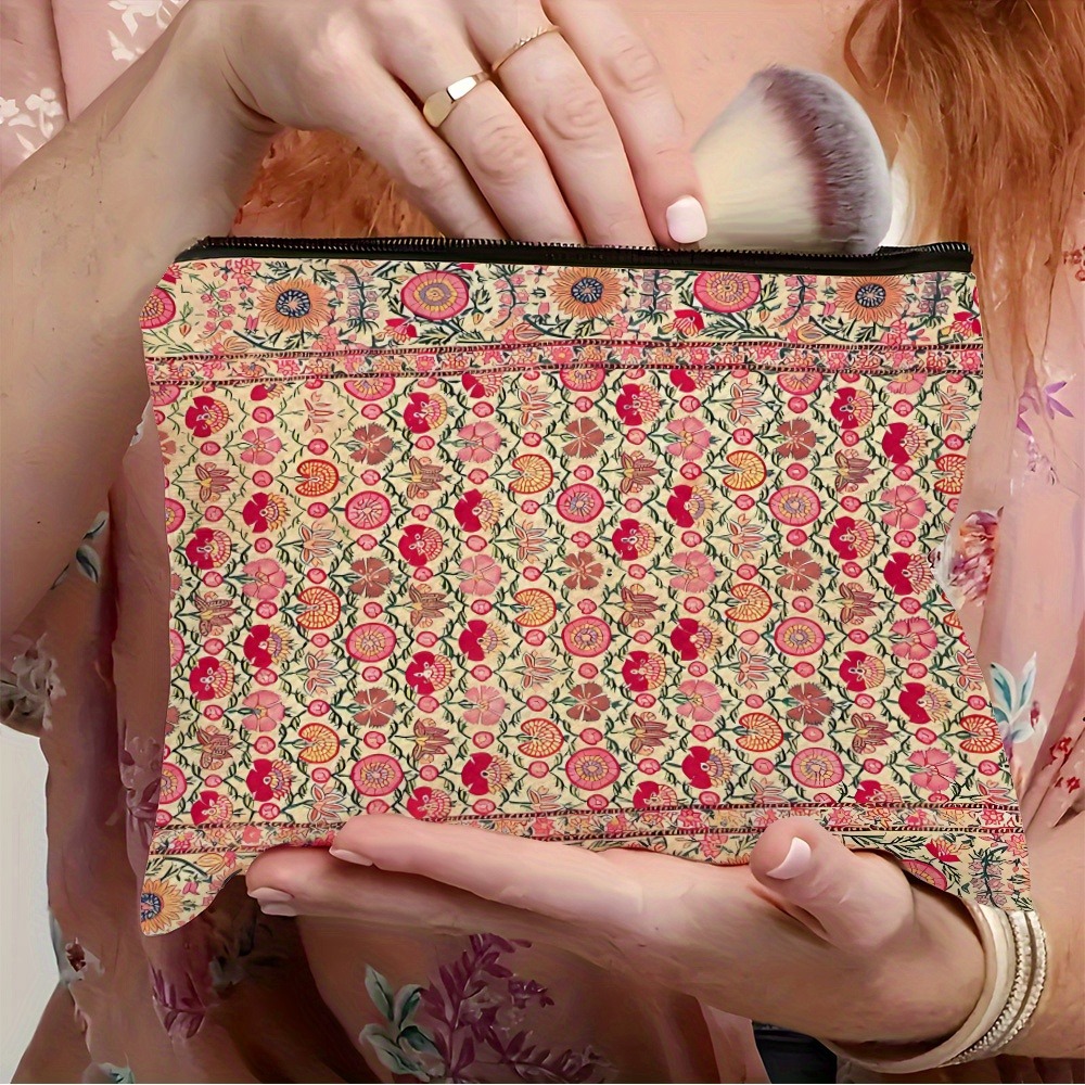 Vintage Bohemian Makeup Bag In – Travel Accessories India recenzja i cena